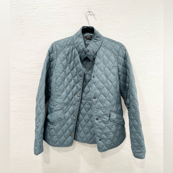 Barbour Jackets & Blazers - Barbour Annis Quilted Jacket in Eucalyptus